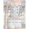 imageWomens Pajama Sets Shorts Lace Trim Tops Soft Cute Pajamas Lounge Sets 2 Piece Pj Set SleepwearBlack