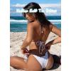 imageString Bikini Tops for Women Bathing Suit Swim Tops Sexy Triangle Bikini Top Black02 Bright White