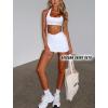 imageTwo Piece Tennis Skirt Sets for Women 2 Piece Mini Skirt Set Going Out Golf Skort Athletic Skirt Pickleball Outfit01a1 2 Piece Mini Skirt Sets White