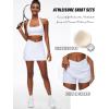 imageTwo Piece Tennis Skirt Sets for Women 2 Piece Mini Skirt Set Going Out Golf Skort Athletic Skirt Pickleball Outfit01a1 2 Piece Mini Skirt Sets White