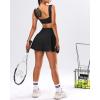 imageTwo Piece Tennis Skirt Sets for Women 2 Piece Mini Skirt Set Going Out Golf Skort Athletic Skirt Pickleball Outfit01b1 2 Piece Skirt Set Black