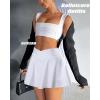 imageTwo Piece Tennis Skirt Sets for Women 2 Piece Mini Skirt Set Going Out Golf Skort Athletic Skirt Pickleball Outfit01b1 2 Piece Skirt Set White