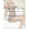 imageLeopard Ruffle Sheer Mesh Mini Dresses for Women Babydoll Lingerie Club Rave Concert Outfit See Through Party DressBlack Brown Leopard Print