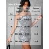 imageSummer Tube Mini Dresses for Women Trendy Y2k Ruched Going Out Club Rave Outfit Bodycon Short Bandeau DressGrey Leopard Print
