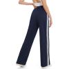 imageTapata Womens 28303234 Inseam Track Pants Loose Straight Leg Jogging Sweatpants WarmUp Sports Athletic RunningNavy Blue