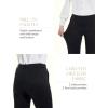 imageTapata Womens 28303234 Stretchy Straight Dress Pants with Pockets Tall Petite Regular for Office Work BusinessBlack  Pinstripe