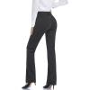 imageTapata Womens 28303234 Stretchy Straight Dress Pants with Pockets Tall Petite Regular for Office Work BusinessCharcoal