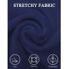 imageTapata Womens Office Work Pencil Skirt Stretch High Waist Below Knee Bodycon for Business CasualNavy Blue