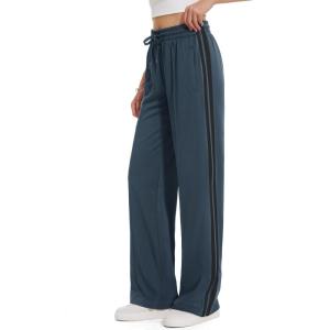 imageTapata Womens 28303234 Inseam Track Pants Loose Straight Leg Jogging Sweatpants WarmUp Sports Athletic RunningDark Grey