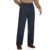 imageTapata Mens Relaxed Fit Cargo Jeans Elastic Waist 6 Pockets Straight Leg Work Utility PantsVintage Grey Blue