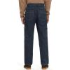 imageTapata Mens Relaxed Fit Cargo Jeans Elastic Waist 6 Pockets Straight Leg Work Utility PantsVintage Grey Blue