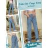 imageTapata Womens 26quot28quot30quot32quot34quot Cargo Jeans Straight Leg Short Petite Regular Tall Denim Relaxed Y2K PantsLight Blue