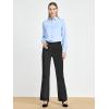 imageTapata Womens 28303234 Stretchy Bootcut Dress Pants with Pockets Tall Petite Regular for Office Work BusinessBlack