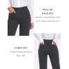 imageTapata Womens 28303234 Stretchy Bootcut Dress Pants with Pockets Tall Petite Regular for Office Work BusinessCharcoal