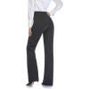 imageTapata Womens 28303234 Stretchy Bootcut Dress Pants with Pockets Tall Petite Regular for Office Work BusinessCharcoal