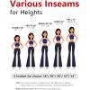 imageTapata Womens 28303234 Stretchy Bootcut Dress Pants with Pockets Tall Petite Regular for Office Work BusinessOatmeal