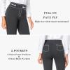 imageTapata Womens Capri Dress Pants 19quot205quot Stretch HighWaist Crop Office Work Pants Summer Casual Capris Slacks YogaTwill  Charcoal