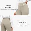 imageTapata Womens Capri Dress Pants 19quot205quot Stretch HighWaist Crop Office Work Pants Summer Casual Capris Slacks YogaTwill  Sandstone