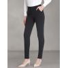 imageTapata Womens Skinny Dress Pants 28quot Work Pants with Pockets Stretch Slack for Business Office CasualCharcoal
