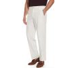 imageTapata Mens Linen Casual Dress Pants Lightweight Elastic Waist Slacks Straight Leg Regular Fit Trousers for Work BusinessBeige