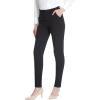 imageTapata Womens Skinny Dress Pants 28quot Work Pants with Pockets Stretch Slack for Business Office CasualCharcoal