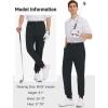 imageTapata Mens 29303234 Inseam 4Way Stretch Golf Joggers Slim Fit Regular Tall Athletic Sweatpants Casual Dress PantsBlack