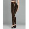 imageTapata Petite Womens 25quot27quot29quot Inseam Faux Leather Leggings High Waisted Pleather Yoga PantsLeopard Print