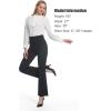 imageTapata Women Dress Pants 28quot30quot32quot34quot High Waist Stretchy Bootcut Pants Tall Petite Regular for Office Business CasualCharcoal