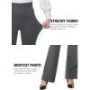 imageTapata Women Dress Pants 28quot30quot32quot34quot High Waist Stretchy Bootcut Pants Tall Petite Regular for Office Business CasualNew Charcoal