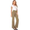 imageTapata Women Dress Pants 28quot30quot32quot34quot High Waist Stretchy Bootcut Pants Tall Petite Regular for Office Business CasualOatmeal