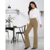 imageTapata Women Dress Pants 28quot30quot32quot34quot High Waist Stretchy Bootcut Pants Tall Petite Regular for Office Business CasualOatmeal