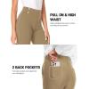 imageTapata Women Dress Pants 28quot30quot32quot34quot High Waist Stretchy Bootcut Pants Tall Petite Regular for Office Business CasualOatmeal