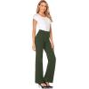 imageTapata Women Dress Pants 28quot30quot32quot34quot High Waist Stretchy Bootcut Pants Tall Petite Regular for Office Business CasualOlive