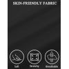 imageTapata Womens Classic ButtonDown Blouse Formal Work Dress Fitted Shirts Collared Long Sleeve Business TopBlack  Classic