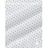 imageTapata Womens Classic ButtonDown Blouse Formal Work Dress Fitted Shirts Collared Long Sleeve Business TopWhite  Dots Print