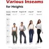 imageTapata Womens Flare Leggings 28303234 Inseam Petite Tall Long Scrunch Butt Lift Gym Workout Yoga Pants with PocketsArmy Green