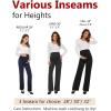imageTapata Womens Maternity Pants 28quot 30quot 32quot Bootcut Dress Pants with Pockets Over Belly Pregnancy Work Pants OverBump CasualBlack