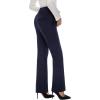 imageTapata Womens Maternity Pants 28quot 30quot 32quot Bootcut Dress Pants with Pockets Over Belly Pregnancy Work Pants OverBump CasualNavy Blue