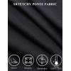imageTapata Womens Maternity Skirts Over The Belly Midi Stretchy Pencil Skirt with Waistband Extenders Pregnancy DressNavy Blue