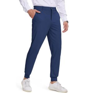 imageTapata Mens 29303234 Inseam 4Way Stretch Golf Joggers Slim Fit Regular Tall Athletic Sweatpants Casual Dress PantsNavy Blue