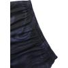 imageAvanova Women Mesh Floral Boho High Waist Midi Skirt Lettuce Trim Summer A Line SkirtBlack Lx01