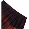 imageAvanova Women Mesh Floral Boho High Waist Midi Skirt Lettuce Trim Summer A Line SkirtBrown Aa