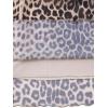 imageAvanova Women Mesh Floral Boho High Waist Midi Skirt Lettuce Trim Summer A Line SkirtBrown Leopard C