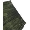 imageAvanova Women Mesh Floral Boho High Waist Midi Skirt Lettuce Trim Summer A Line SkirtFloral Green R