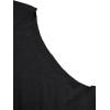 imageAvanova Women Off Shoulder Boat Neck Crop Tops Long Sleeves Oversized Loose Tee ShirtsBlack
