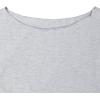 imageAvanova Women Off Shoulder Boat Neck Crop Tops Long Sleeves Oversized Loose Tee ShirtsGrey