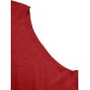 imageAvanova Women Off Shoulder Boat Neck Crop Tops Long Sleeves Oversized Loose Tee ShirtsRed