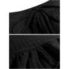 imageAvanova Women Ruffle Ribbed Knit Pajama Set Cami Top Shorts 2 Piece Sleepwear SetBlack