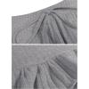 imageAvanova Women Ruffle Ribbed Knit Pajama Set Cami Top Shorts 2 Piece Sleepwear SetGrey Ruffle