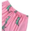 imageAvanova Women Sexy 2 Piece Pajama Set Ruffle Trim Cami Top and Shorts Sleepwear SetHot Pink D